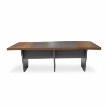 Gucca boardroom table with power cables - Image 3