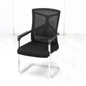 Ergonomic mesh office visitor seat - Image 4