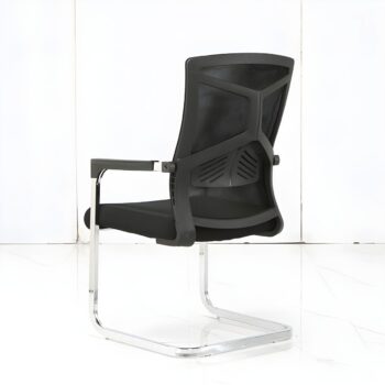 Ergonomic mesh office visitor seat - Image 3