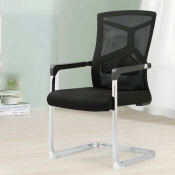 Ergonomic mesh office visitor seat - Image 2