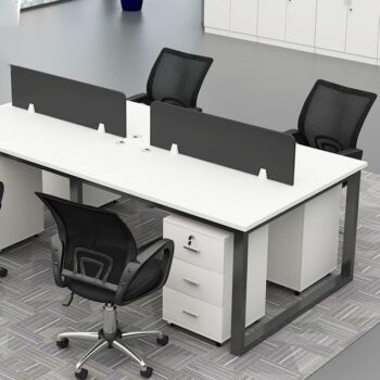 4-Way open view office workstation - Image 4