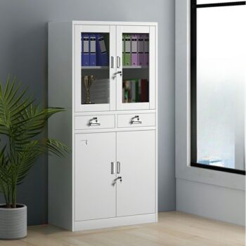 2-Door metallic office cabinet - Image 3