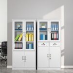 2-Door metallic office cabinet