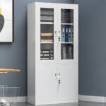 2-Door Metallic Office Cabinet