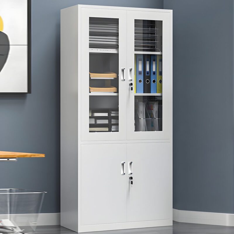 2-Door Metallic Office Cabinet