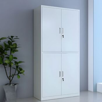 4-Door Metallic Office Cabinet - Image 3