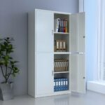 4-Door Metallic Office Cabinet