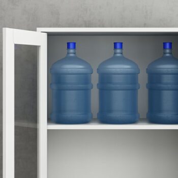 2-Door Metallic Office Cabinet - Image 4