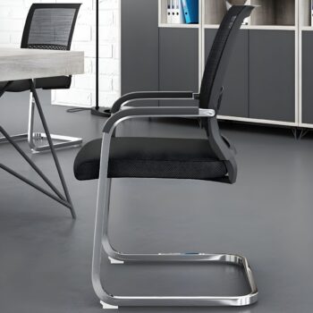 Mesh Modern Conference Chair - Image 3