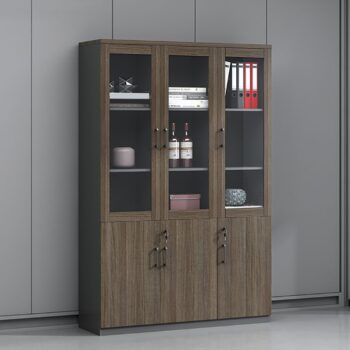 Modern Wood Office Storage Cabinet