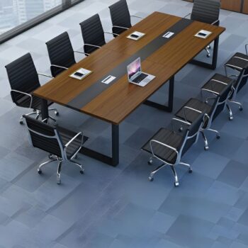 2400mm office boardroom table - Image 4