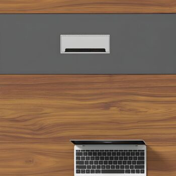 Modern 2400mm office boardroom table - Image 4