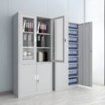 2-Door metallic office cabinet