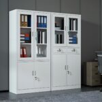 2-Door metallic office cabinet