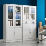 2-door metallic office cabinet
