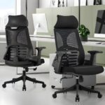 Modern Upholstered Task Chair with Arms