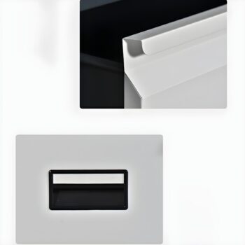 4-Drawers office file cabinet (4-key) - Image 4