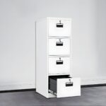 4-Drawers office file cabinet (4-key)