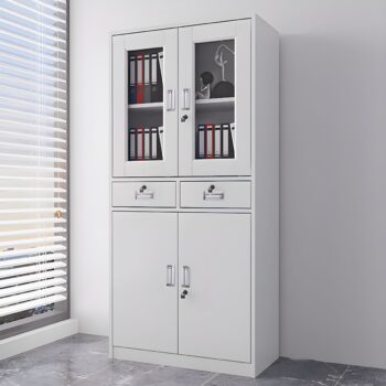 Two Door Metallic Office Cabinet - Image 2