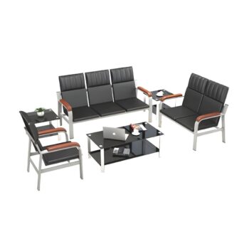 5-Seater Office Reception Sofa - Image 3