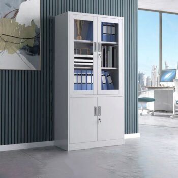 2-Door Metallic Office Cabinet - Image 2
