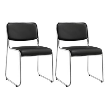 Chrome Office Guest Seat - Image 2