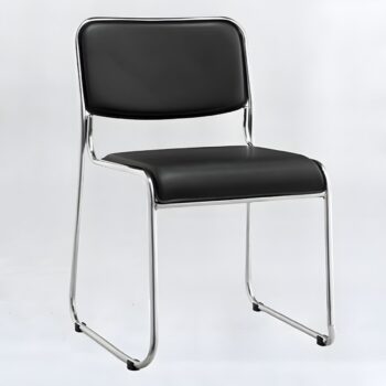 Chrome Office Guest Seat - Image 4