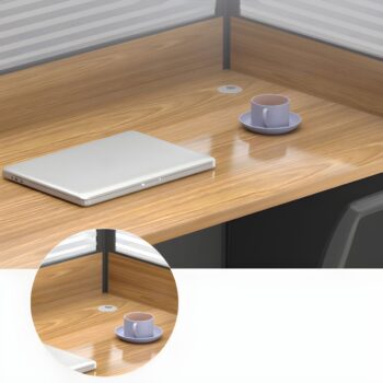 L-Shaped Modern Office Workstation - Image 3