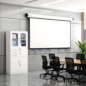 2-Door Metallic Office Safe Cabinet - Image 4