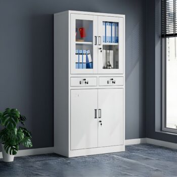 2-Door metallic office cabinet - Image 4