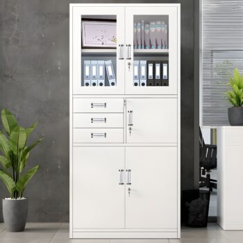 2-Door Metallic Cabinet with Safe - Image 4