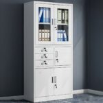 2-Door Metallic Cabinet with Safe