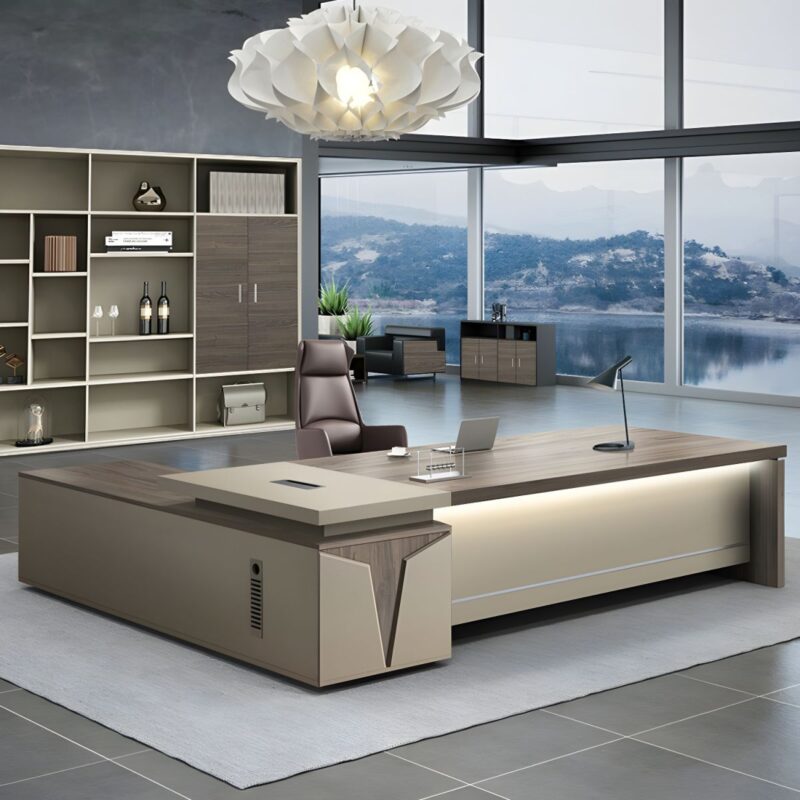 1.6 meters L-fashioned office desk
