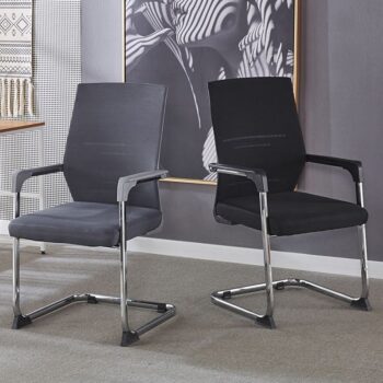 Upholstered Office Desk Chair - Image 2