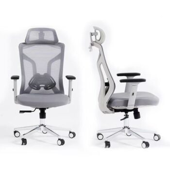 Ergonomic Upholstered Office Desk Chair - Image 4