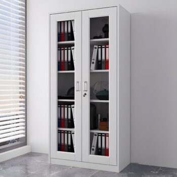 Full-glass metallic display cabinet - Image 3