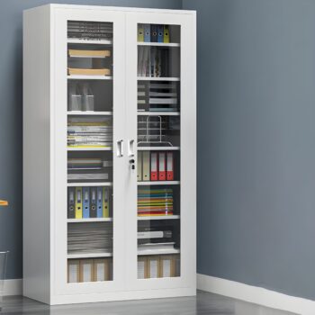 Full-glass metallic display cabinet - Image 2