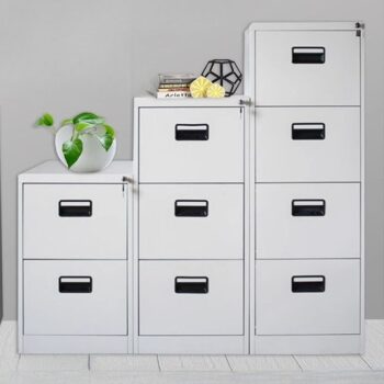 4-Drawers steel office cabinet - Image 2
