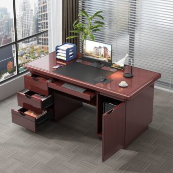 Office desk- 1200mm with drawers - Image 4