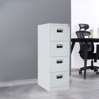 4-key four drawers file cabinet - Image 2