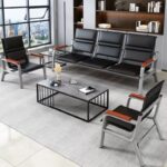Office reception sofa with arms