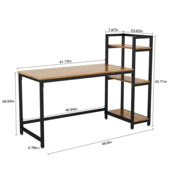 126cm W Rectangle Writing Desk - Image 3