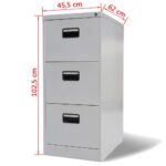 3-Drawers steel filling cabinet