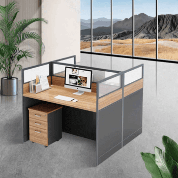 2 Way Modular Office Workstation - Image 2