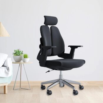 High back ergonomic office chair