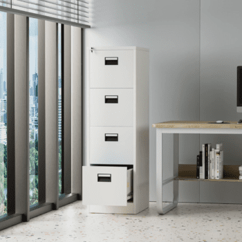 Metal 18-Inch Vertical Filing Cabinet - Image 4