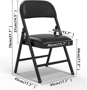 Foldable Office Study Chair - Image 3