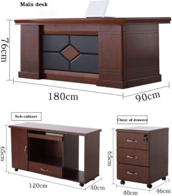 2000mm executive office table - Image 3