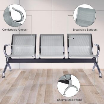 3-Seat Waiting Room Chair