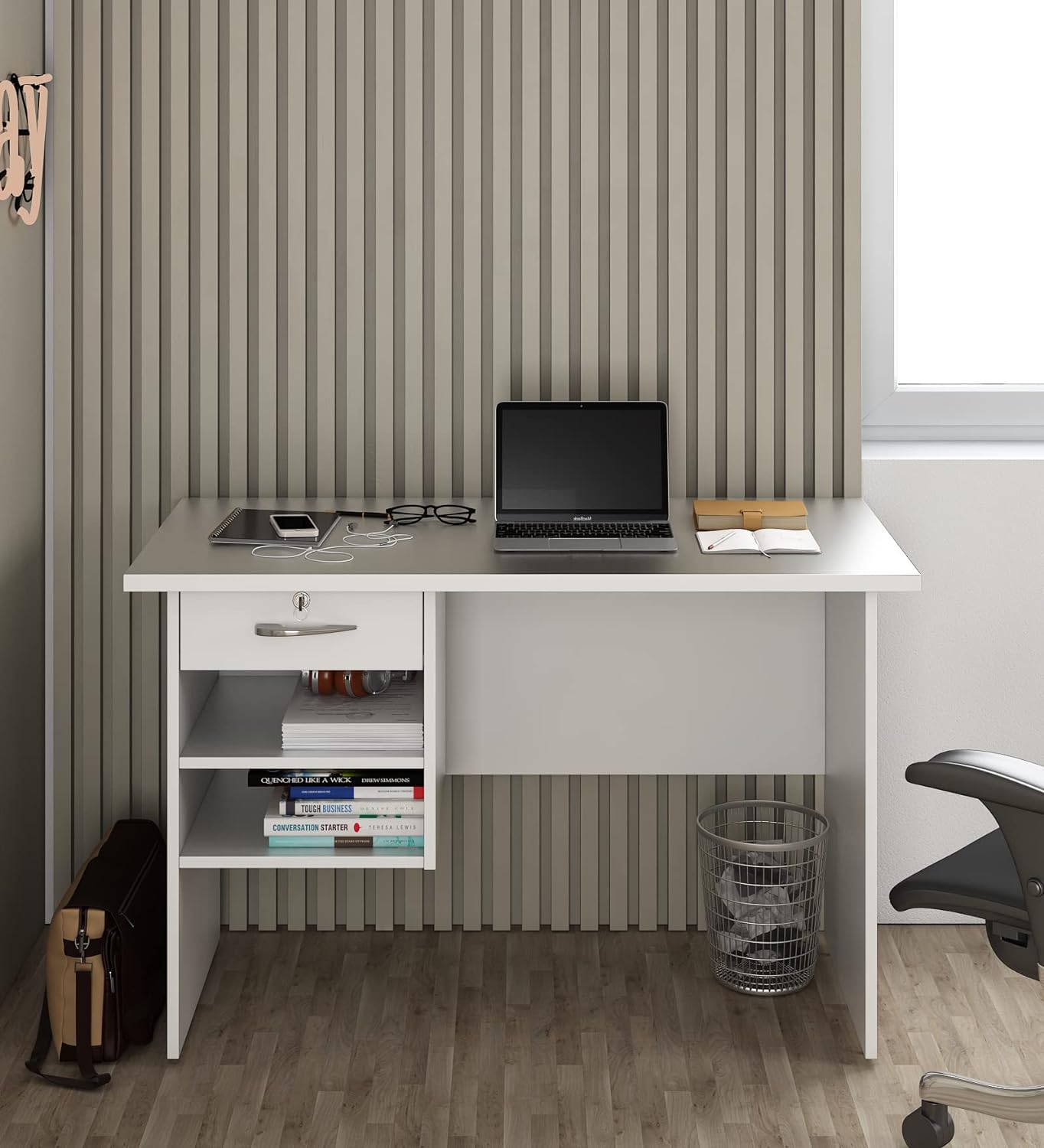 713cseT5D1L._SL1500_.jpg 1200mm Home Office Desk - Image 1